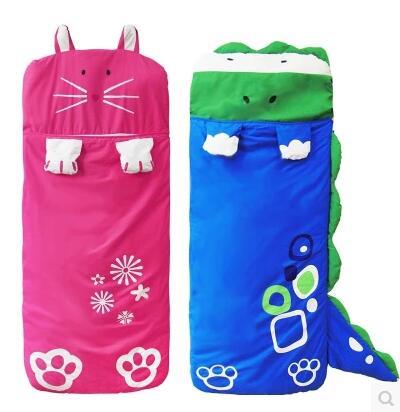 pink childrens sleeping bag