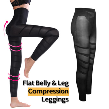 Women Anti Cellulite Sculpting Sleep Leg Shaper Legging Pants Slim  Shapewear HOT