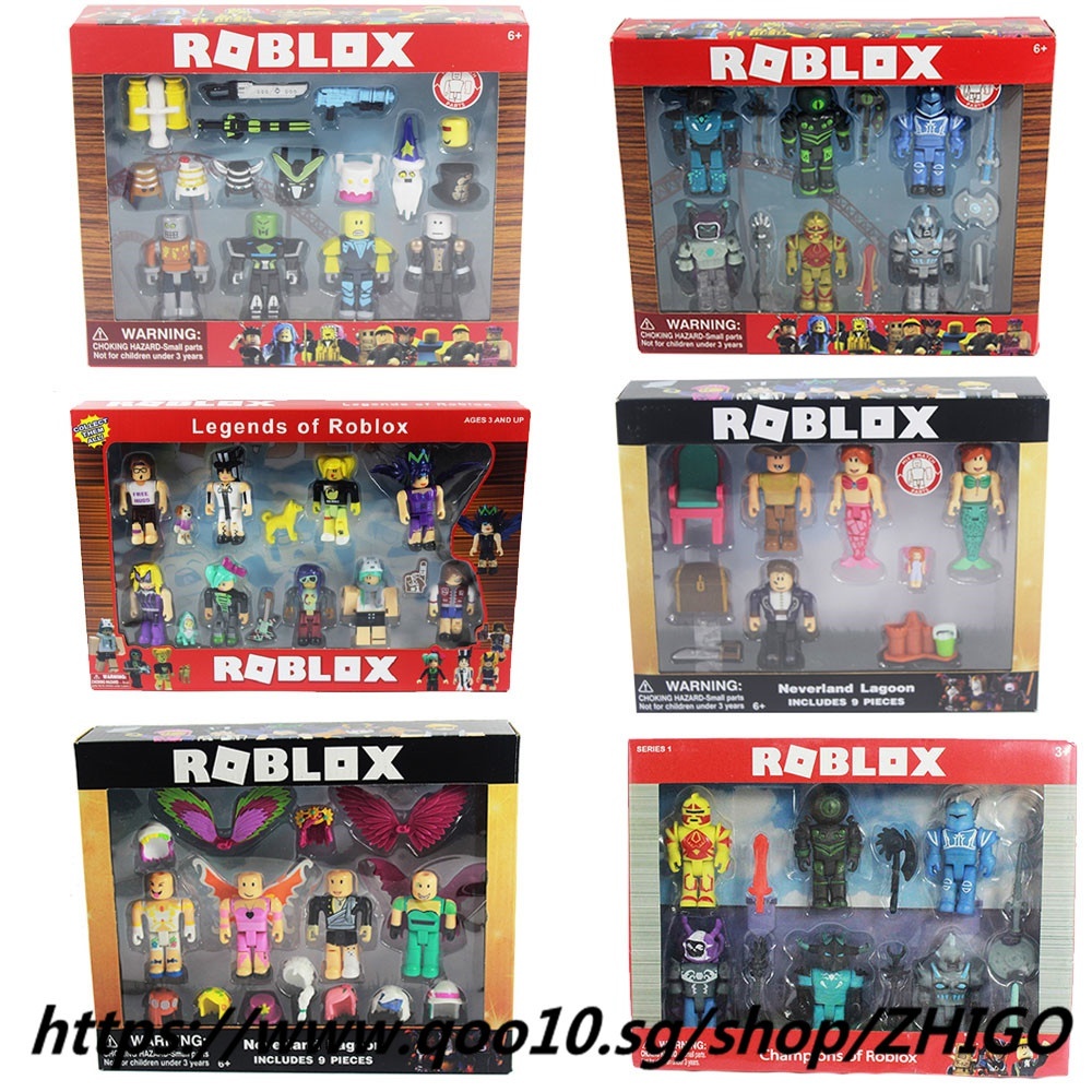 Qoo10 16 Sets Roblox Figure Jugetes 2018 7cm Pvc Game Figuras Roblox Boys To Toys - 16 sets roblox figure jugetes 2018 7cm pvc game figuras