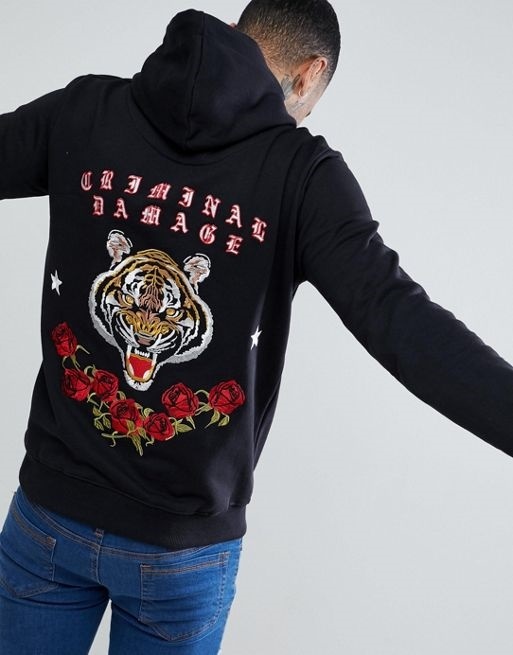 criminal damage hoodie