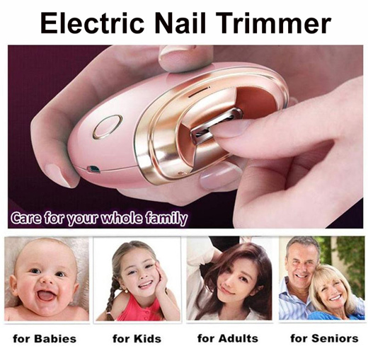 Best Automatic Electric Finger Nail Clipper Light Adult - Temu