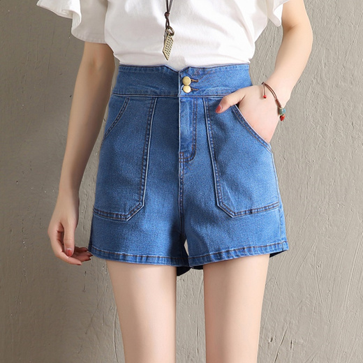 retro high waisted shorts