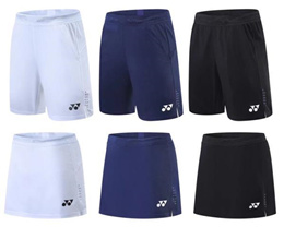 Badminton Yonex shorts mens and womens skirt pants game shorts 5-quarter training pants quick drying