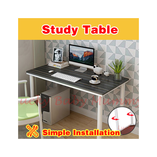 Qoo10 Ikea Like Table Study Computer Table Space Saving Office Study Desk S Furniture Deco