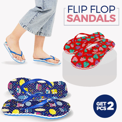 [ GET 2 PASANG ] ?CH1KA FLIP FLOP?FOR WOMEN Deals for only Rp34.500 instead of Rp52.273