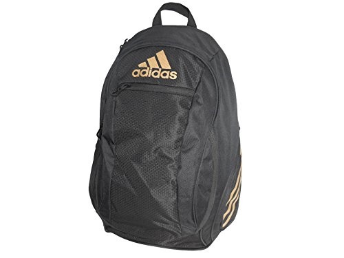 adidas backpack black and gold