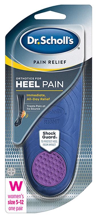 dr scholl's insoles for heel pain