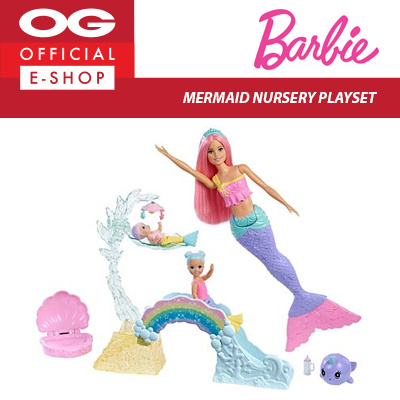 barbie nursery playset