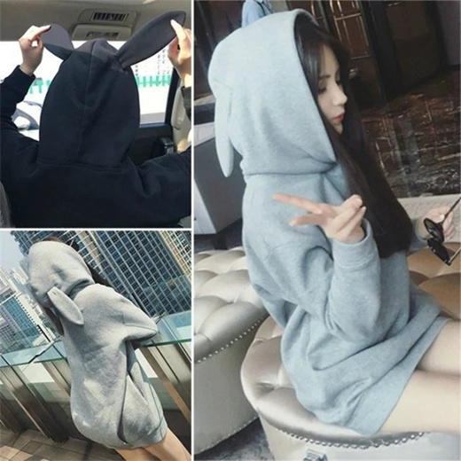 rabbit ear hoodie