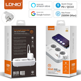 LDNIO WiFi Smart USB Power Strip Charging/Charger Adapters/Power Socket Outlets UK EU Plug Socket