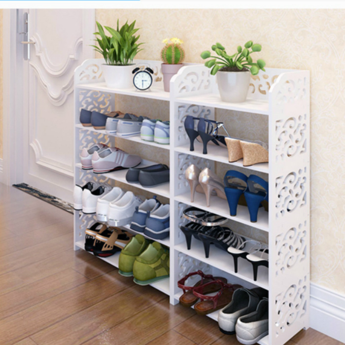 Racks Ikea Multiple Waterproof Storage Shoes Rack Storage Shelf Bathroom Floor To Ceiling Shoe Rack