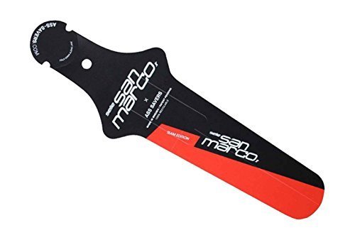 SELLE SAN MARCO Ass-Saver RR Underseat Fenders Red J&B Importers Inc 290012