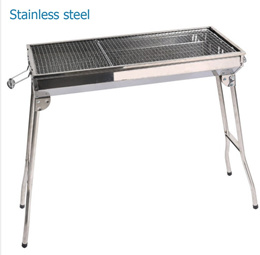 Brand New Stainless Steel BBQ Grill Rack. Foldable Durable Easy to clean. SG Stock and warranty !!