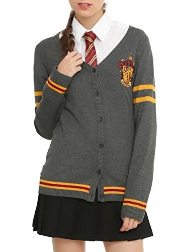 grey gryffindor sweater