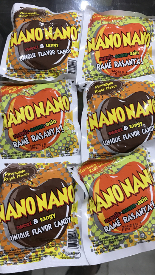 Qoo10 Nano Nano Candy 12 5 Gram Nano Nano Candy Groceries