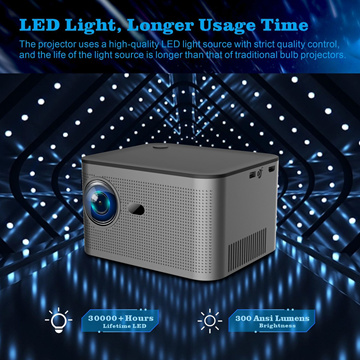 HY300 180 Degree Mini Portable LED Projector