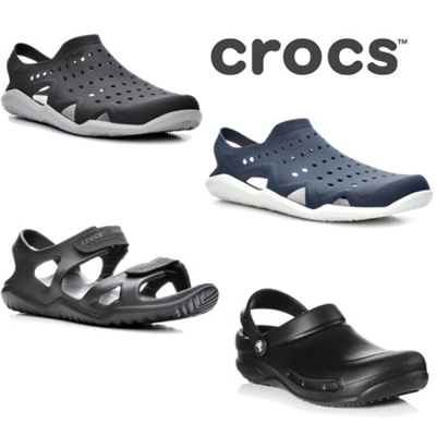 crocs aqua shoes