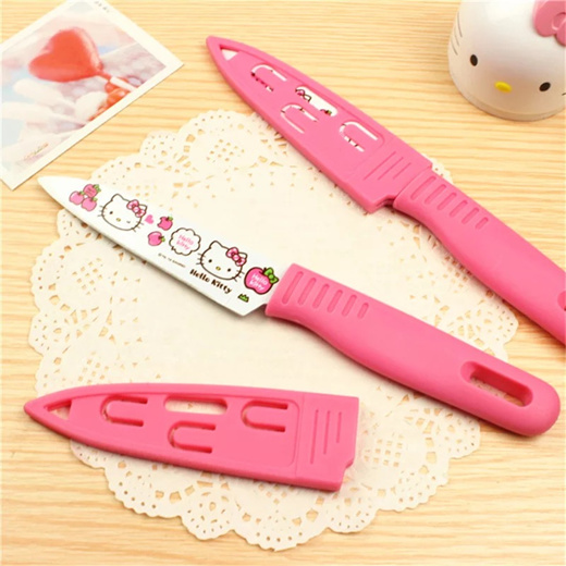 Hello Kitty Knife Set Multi-Functional Knife Cute Fruit Knife