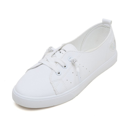 white shoes korean style