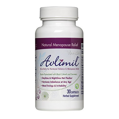 Avlimil Menopause Supplement Hormonal Balance Pills Mood Swing Support Ease Hot Flashes Sweating