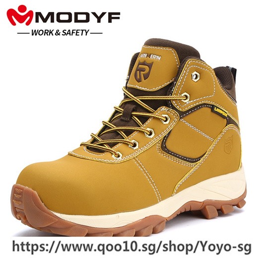 MODYF Men Safety Shoes Steel Toe Cap 