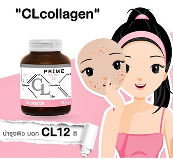 CL COLLAGEN 12+ by PRIME BEAUTY THAILAND | Whitening Anti Acne Deals for only Rp92.000 instead of Rp124.324
