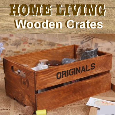 cheap wooden crates