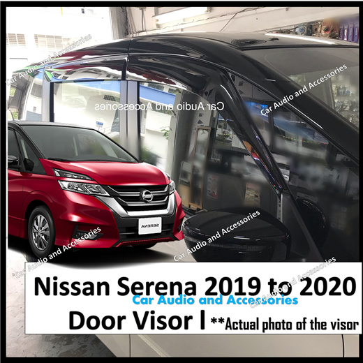 Qoo10 Nissan Serena C27 19 To 21 E Power Door Visor Rain Visor Deflector Automotive Ind
