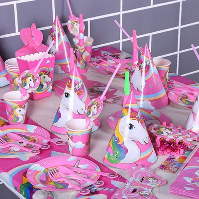  Qoo10  Jayoyo Kids Unicorn Theme Birthday  Party  