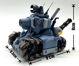 NEW hot 8cm blue Metal Slug assemble tankette collectors action figure toys Christmas gift toy