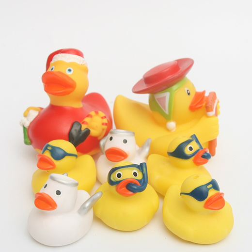 floating rubber ducks