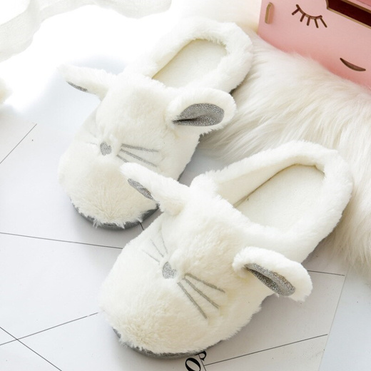 fluffy home slippers