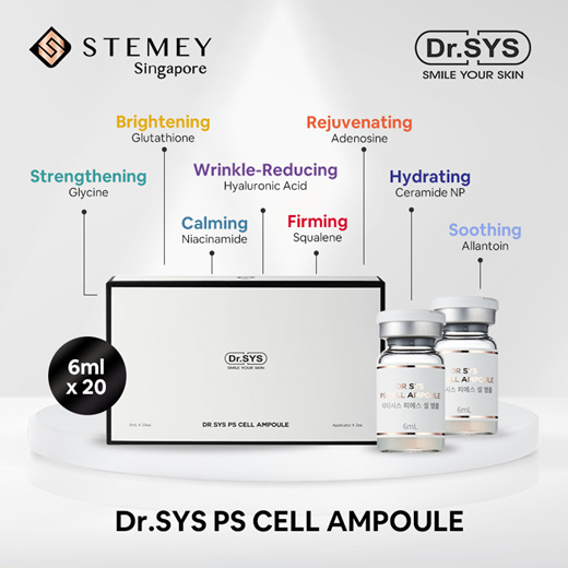 DR SYS PS CELL AMPOULE  (Soothing//Hydrating//Brightening//Strengthening//Anti-Wrinkle)