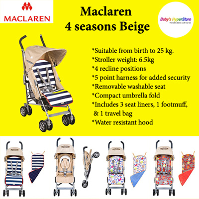 maclaren 4 seasons stroller