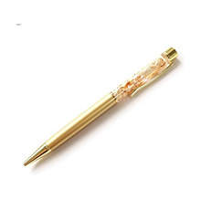 Japan direct delivery GOLD STONE gold leaf ballpoint pen gold glitter pure gold luck up good luck (gold)