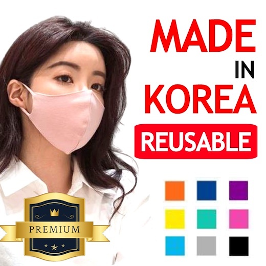 Qoo10 Made In Korea 2k Review No 1 Reusable Face Mask 2 Size 11 Col Sports Equipment