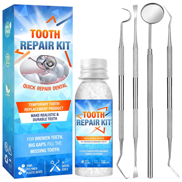 Tooth Repair Kit, Fixing the Missing and Broken Tooth Replacements Temporary