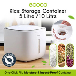 Qoo10 - ODOROKU 10/20 kg Large Rice Storage Containers with Lids Airtight  with : Kitchen & Dining