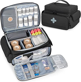 CURMIO Family First Aid Organizer Box, Emergency Kuwait