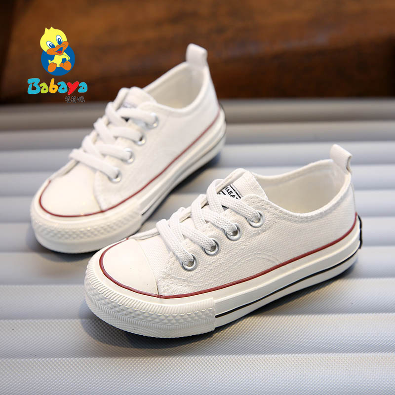 girls canvas sneakers