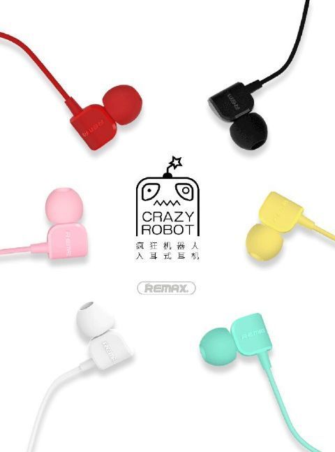 Qoo10 Brand New Remax Rm 502 In Ear Earphone Headset Crazy Robot Local Sg Mobile Accessori