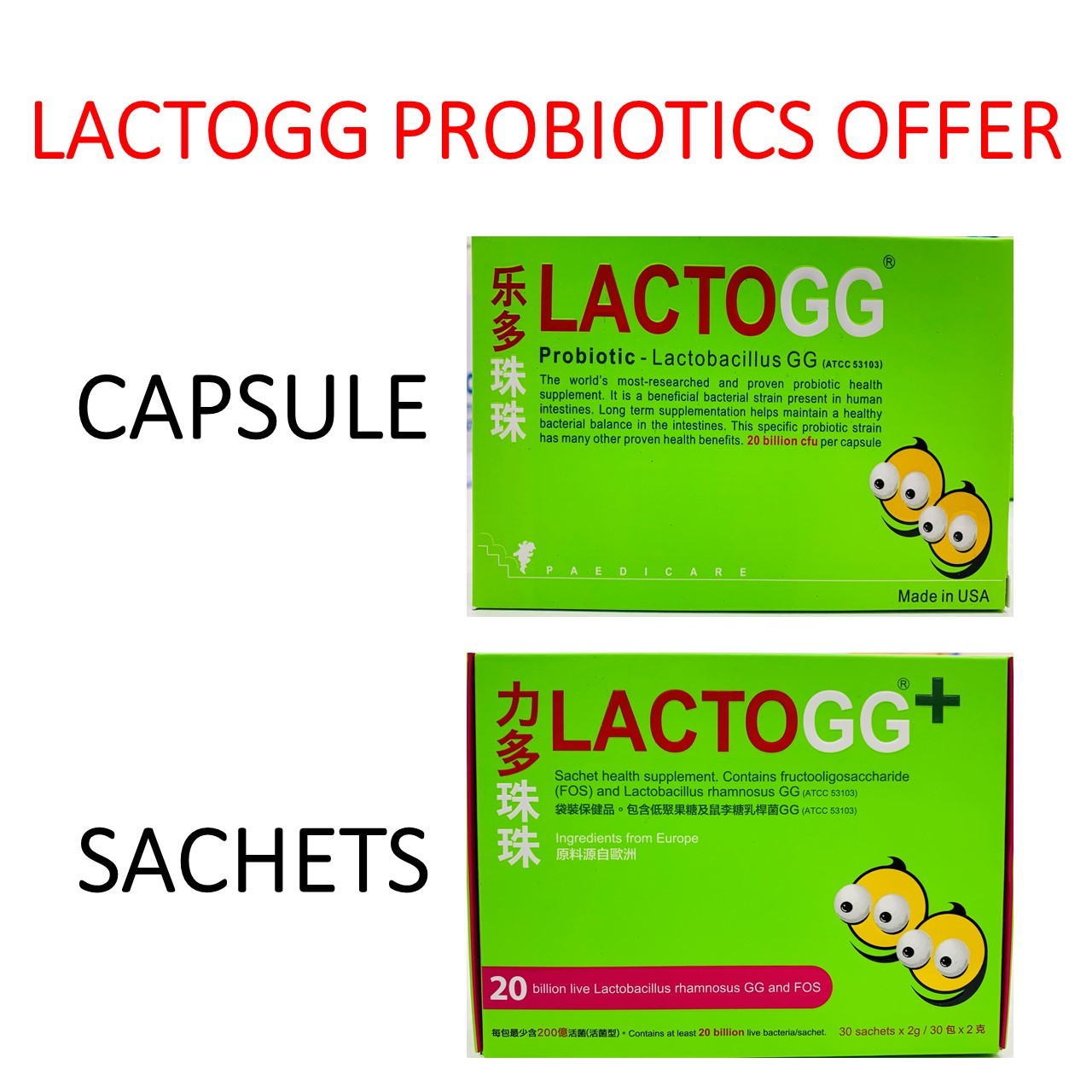 Lacto Gg Probiotics Nutritious Items Qoo10