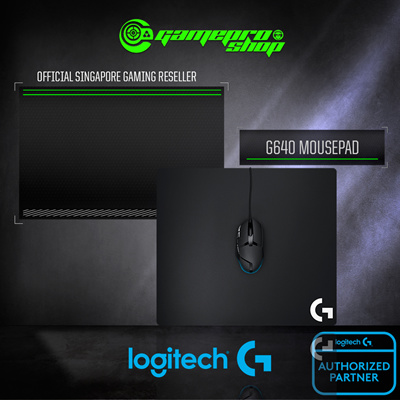 Gameprosg Logitech G640 Large Cloth Gaming Mouse Pad Local Stocks 1 Year Warranty
