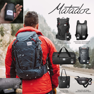 matador packable duffel