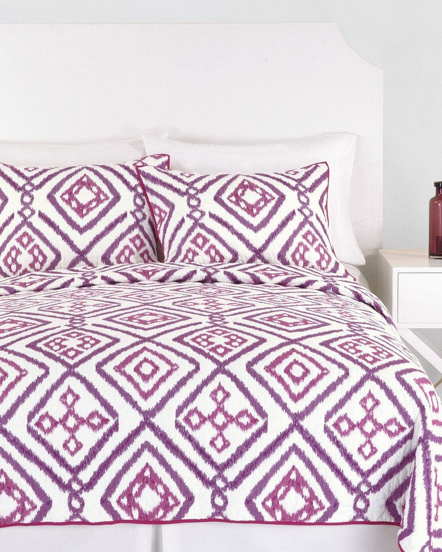 Qoo10 Trina Turk Ventura Ikat Quilt Collection Standard Sham