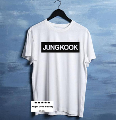 Bts Kpop Shirt Bts Jungkook Unisex T Shirt Bts Bangtan Boys Shirt Casual Cotton Funny T Shirt Kore - bts codes for clothingg roblox