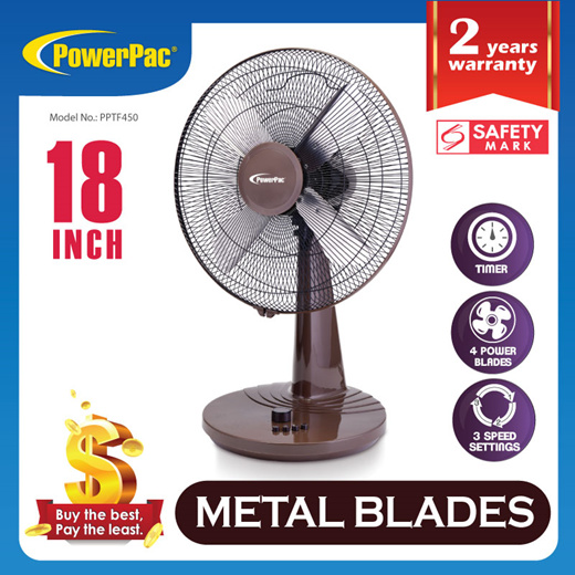 18 inch desk fan