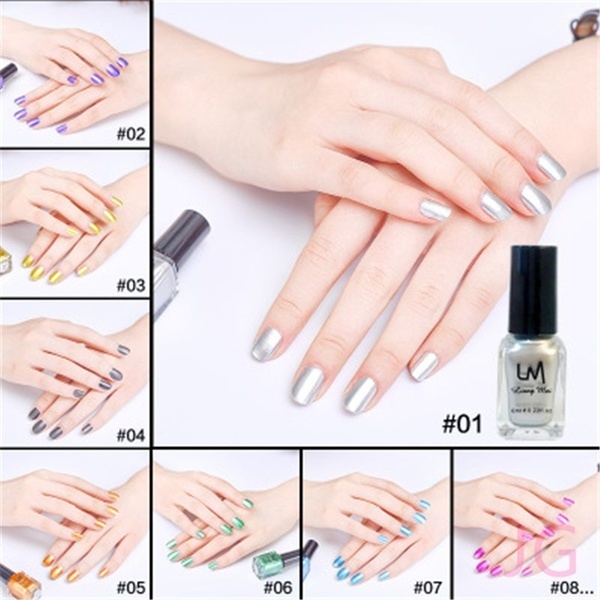 Qoo10 17 Popular New Lm Mirror Metal Nail Polish Nail Fashion Nail Art Bath Body