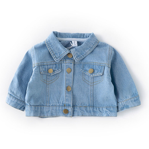 newborn girl denim jacket