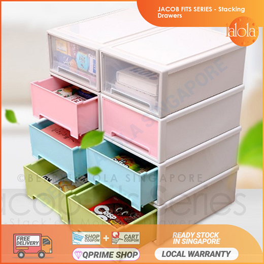 Qoo10 Stackable Drawer Furniture Deco